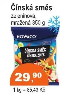 COOP DISKONT NOWACO Čínská směs zeleninová, mražená nabídka