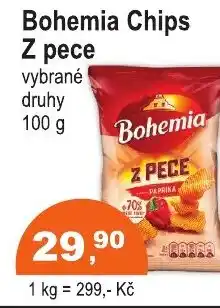 COOP DISKONT Bohemia Chips Z pece nabídka