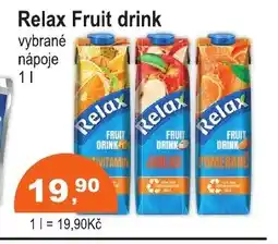 COOP DISKONT Relax Fruit drink nabídka