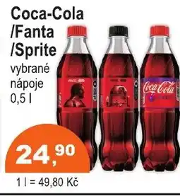 COOP DISKONT Coca-Cola /Fanta /Sprite nabídka
