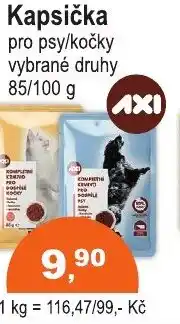 COOP DISKONT Kapsička pro psy/kočky nabídka