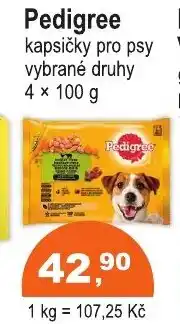 COOP DISKONT Pedigree kapsičky pro psy nabídka