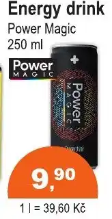 COOP DISKONT Energy drink Power Magic nabídka
