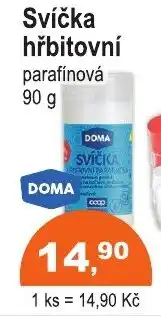 COOP DISKONT Svíčka hřbitovní parafínová nabídka