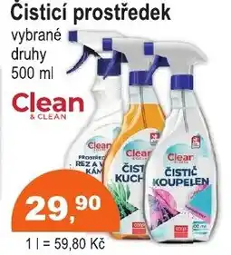 COOP DISKONT Čisticí prostředek nabídka