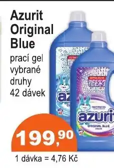 COOP DISKONT Azurit Original Blue prací gel nabídka