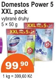 COOP DISKONT Domestos Power 5 XXL pack nabídka