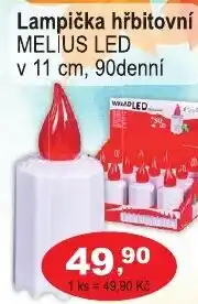 COOP DISKONT Lampička hřbitovní MELIUS LED nabídka