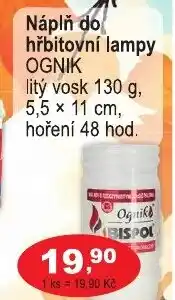 COOP DISKONT Náplň do hřbitovní lampy OGNIK nabídka