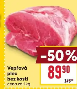 Billa Vepřová plec bez kosti nabídka