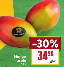 Billa Mango zralé nabídka