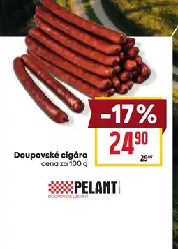 Billa Doupovské cigáro nabídka
