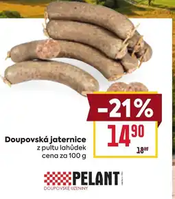 Billa Doupovská jaternice nabídka