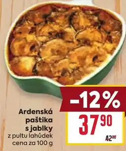 Billa Ardenská paštika s jablky nabídka