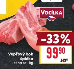 Billa Vepřový bok špička nabídka