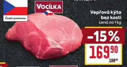 Billa Vepřová kýta bez kosti nabídka