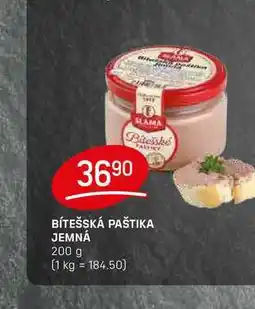 Flop BÍTEŠSKÁ PAŠTIKA JEMNÁ 200 g nabídka