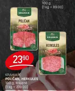Flop POLIČAN, HERKULES 100 g, krájené nabídka
