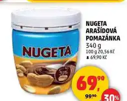 Penny Market NUGETA ARAŠÍDOVÁ POMAZÁNKA, 340 g nabídka