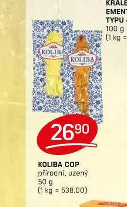 Flop KOLIBA COP přírodní, uzený 50 g nabídka