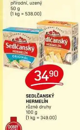 Flop SEDLČANSKÝ HERMELÍN různé druhy 100 g nabídka