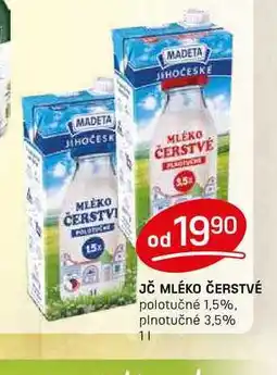 Flop JČ MLÉKO ČERSTVÉ polotučné 1,5% 1l nabídka
