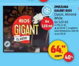 Penny Market ZMRZLINA GIGANT RIOS, 6x 120 ml nabídka