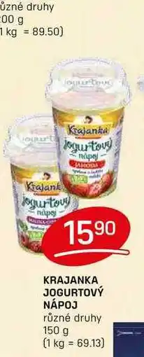 Flop KRAJANKA JOGURTOVÝ NÁPOJ různé druhy 150 g nabídka
