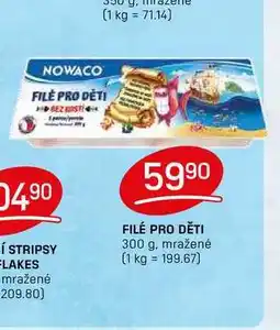 Flop FILÉ PRO DĚTI 300 g, mražené nabídka