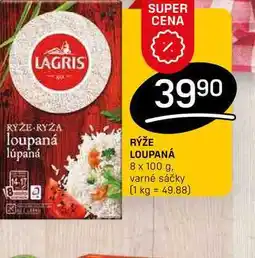 Flop RÝŽE LOUPANÁ 8 x 100 g, varné sáčky nabídka