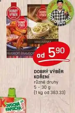 Flop DOBRÝ VÝBĚR KOŘENÍ různé druhy 5-30 g nabídka