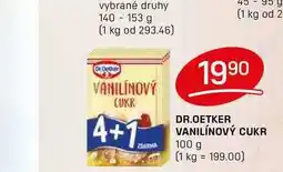 Flop DR.OETKER VANILÍNOVÝ CUKR 100 g nabídka
