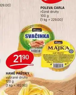 Flop HAMÉ PAŠTIKY vybrané druhy 120 g nabídka