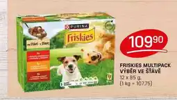 Flop FRISKIES MULTIPACK VÝBĚR VE ŠŤÁVĚ 12 x 85 g nabídka