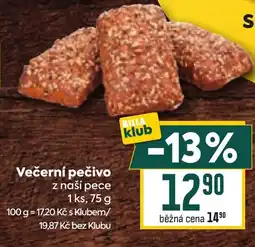 Billa Večerní pečivo z naší pece nabídka
