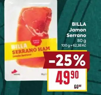 Billa BILLA Jamon Serrano nabídka