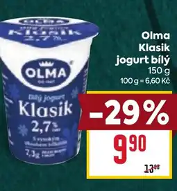 Billa Olma Klasik jogurt bílý nabídka