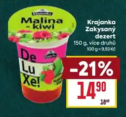 Billa Krajanka Zakysaný dezert nabídka