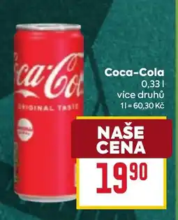 Billa Coca-Cola nabídka