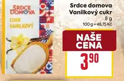 Billa Srdce domova Vanilkový cukr nabídka