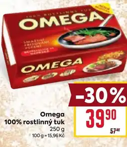 Billa Omega 100% rostlinný tuk nabídka