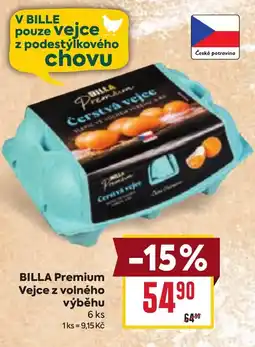 Billa BILLA Premium Vejce z volného výběhu nabídka