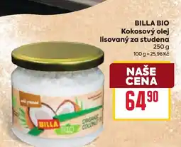 Billa BILLA BIO Kokosový olej lisovaný za studena nabídka