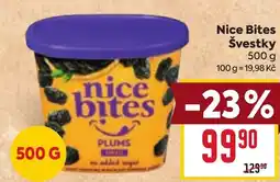 Billa Nice Bites Švestky nabídka