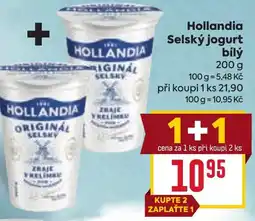 Billa Hollandia Selský jogurt bílý nabídka