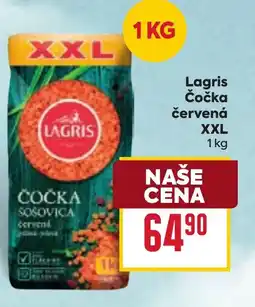 Billa Lagris Čočka červená XXL nabídka