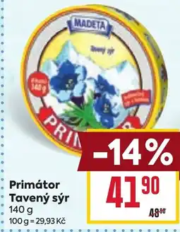 Billa MADETA Primátor Tavený sýr nabídka