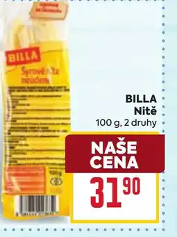 Billa BILLA Nitě nabídka