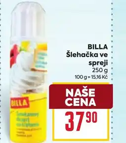 Billa BILLA Šlehačka ve spreji nabídka