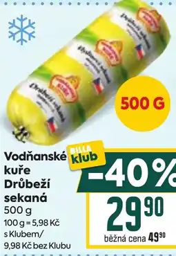 Billa Vodňanské kuře Drůbeží sekaná nabídka